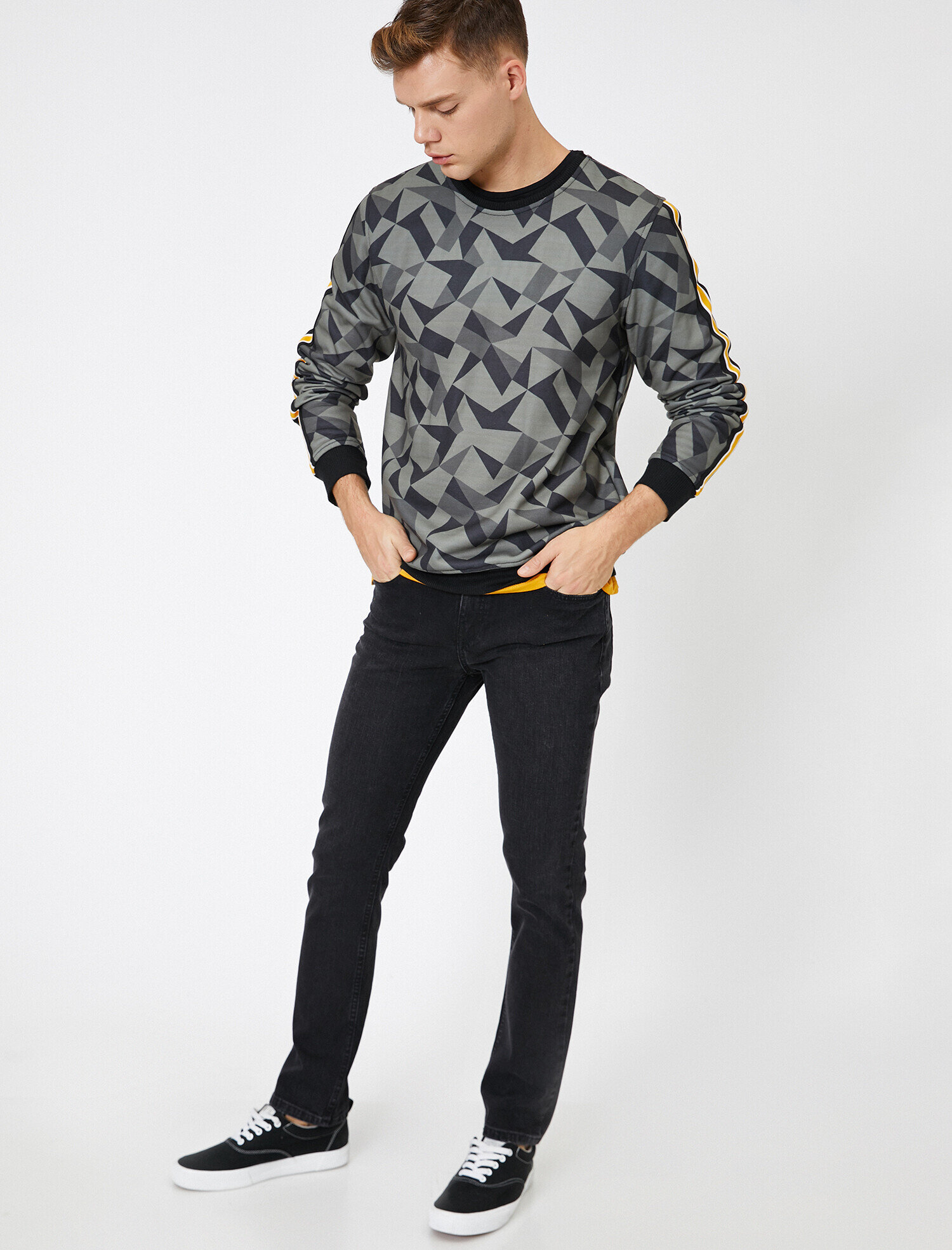 Black Men Mark Jeans 0kam43073md999 Koton