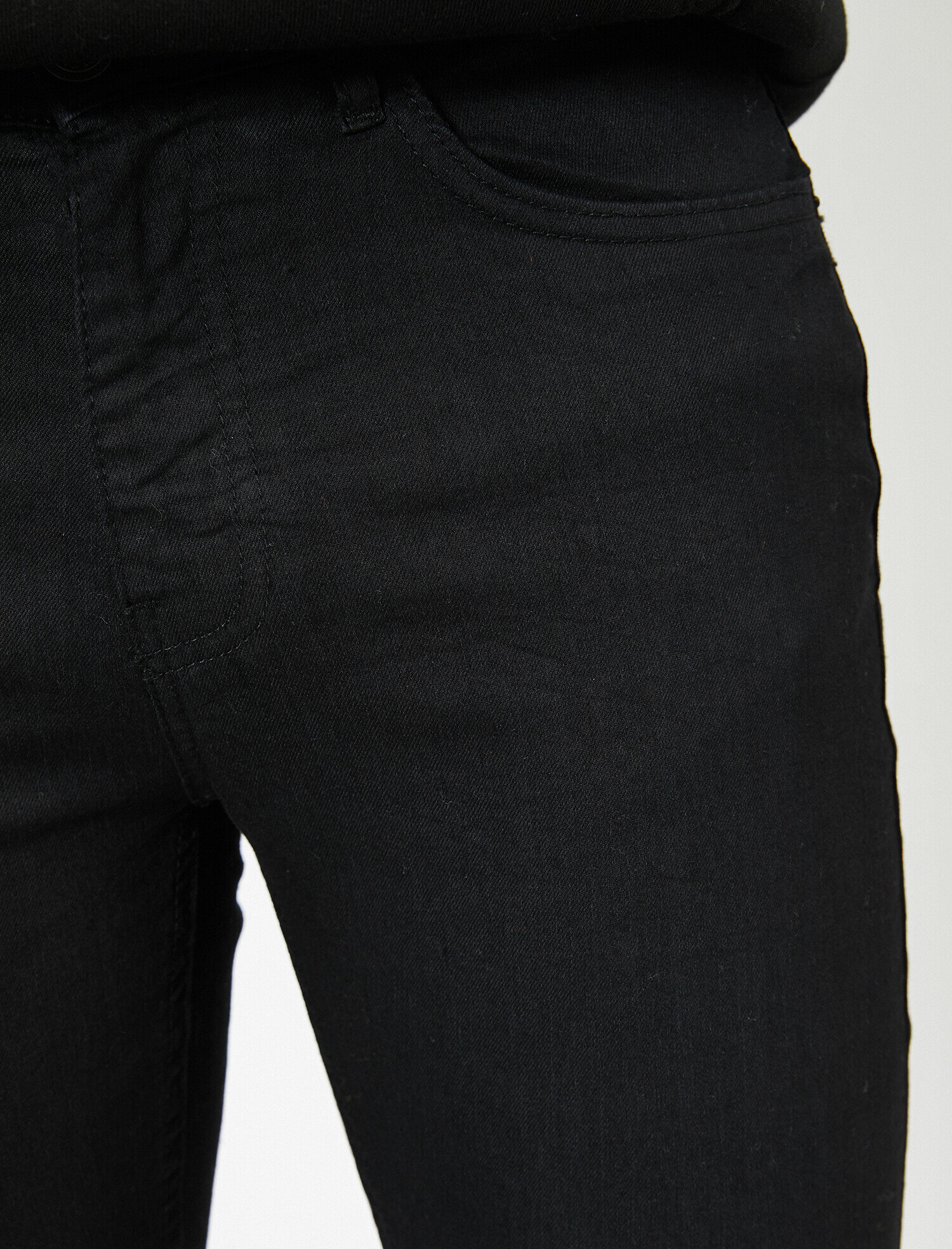 Siyah Erkek Justin Super Skinny Jean Pantolon 0kam43901md999 Koton