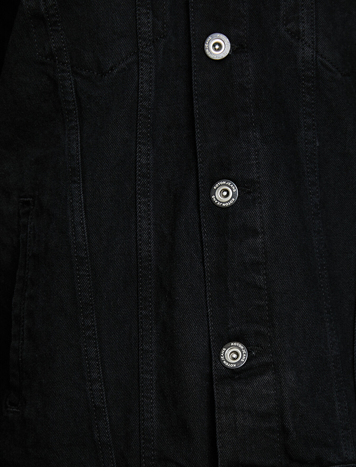 Siyah Erkek Yakasi Suni Kurklu Jean Mont 0kam53009ld999 Koton