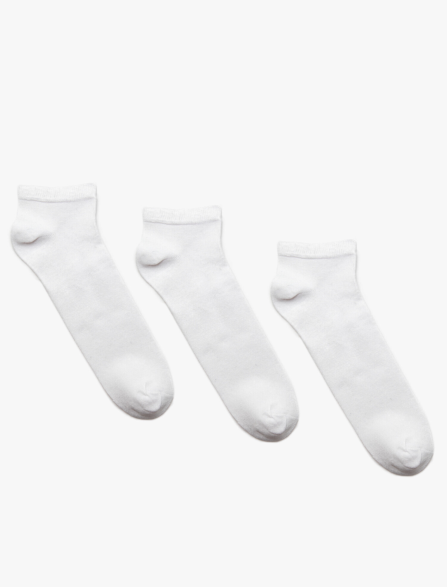 Koton 3'lü Erkek Çorap - Beyaz. 1