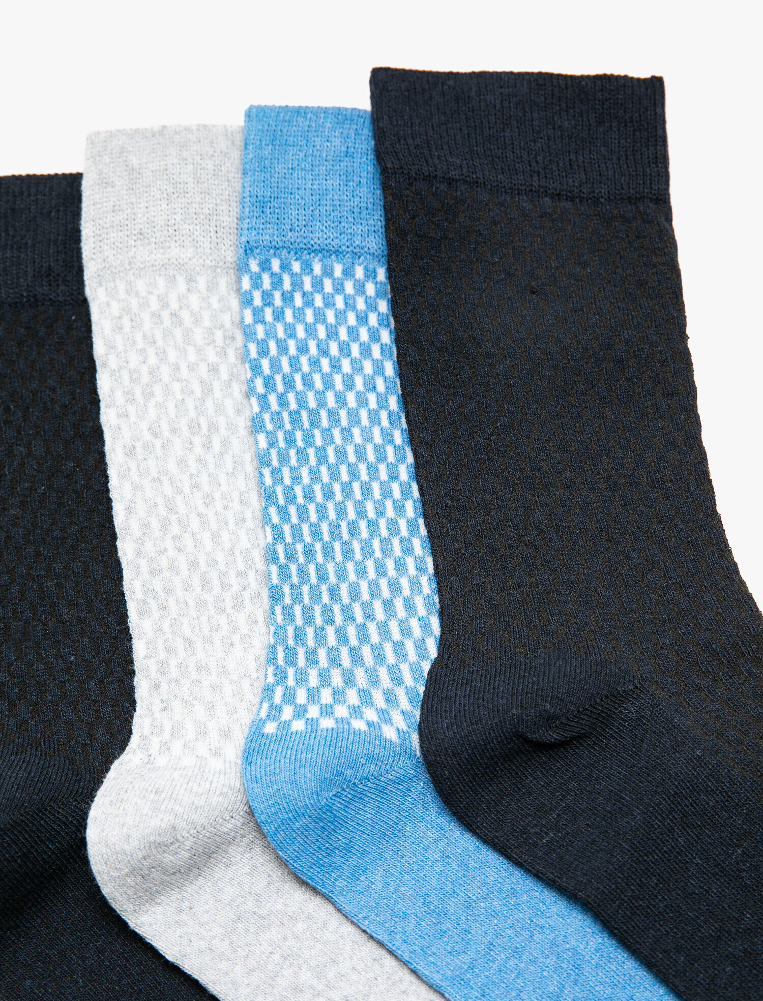 Koton 4'lü Erkek Çorap - Lacivert - Mavi. 2