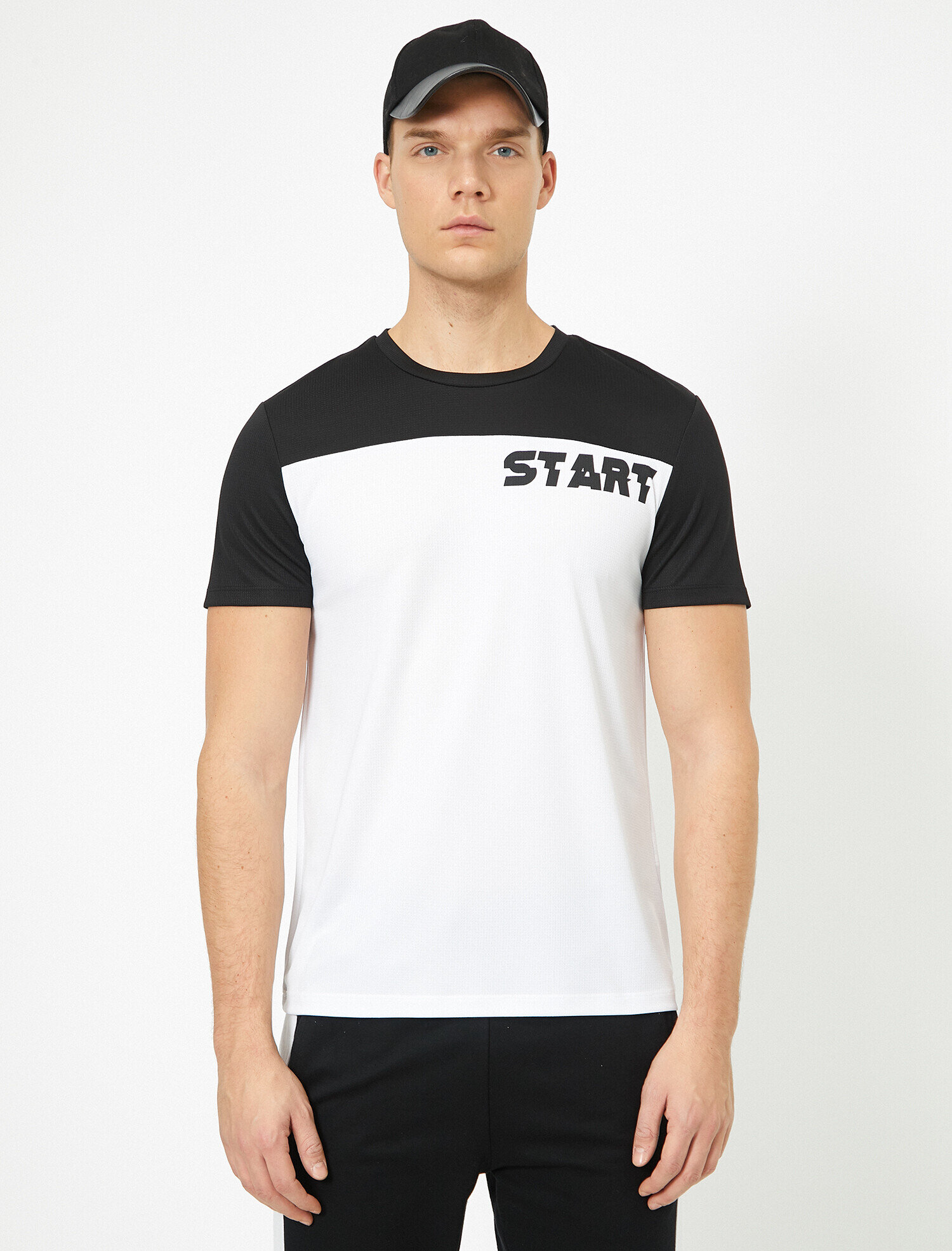 Koton Yazılı Baskılı T-Shirt  - Beyaz. 3