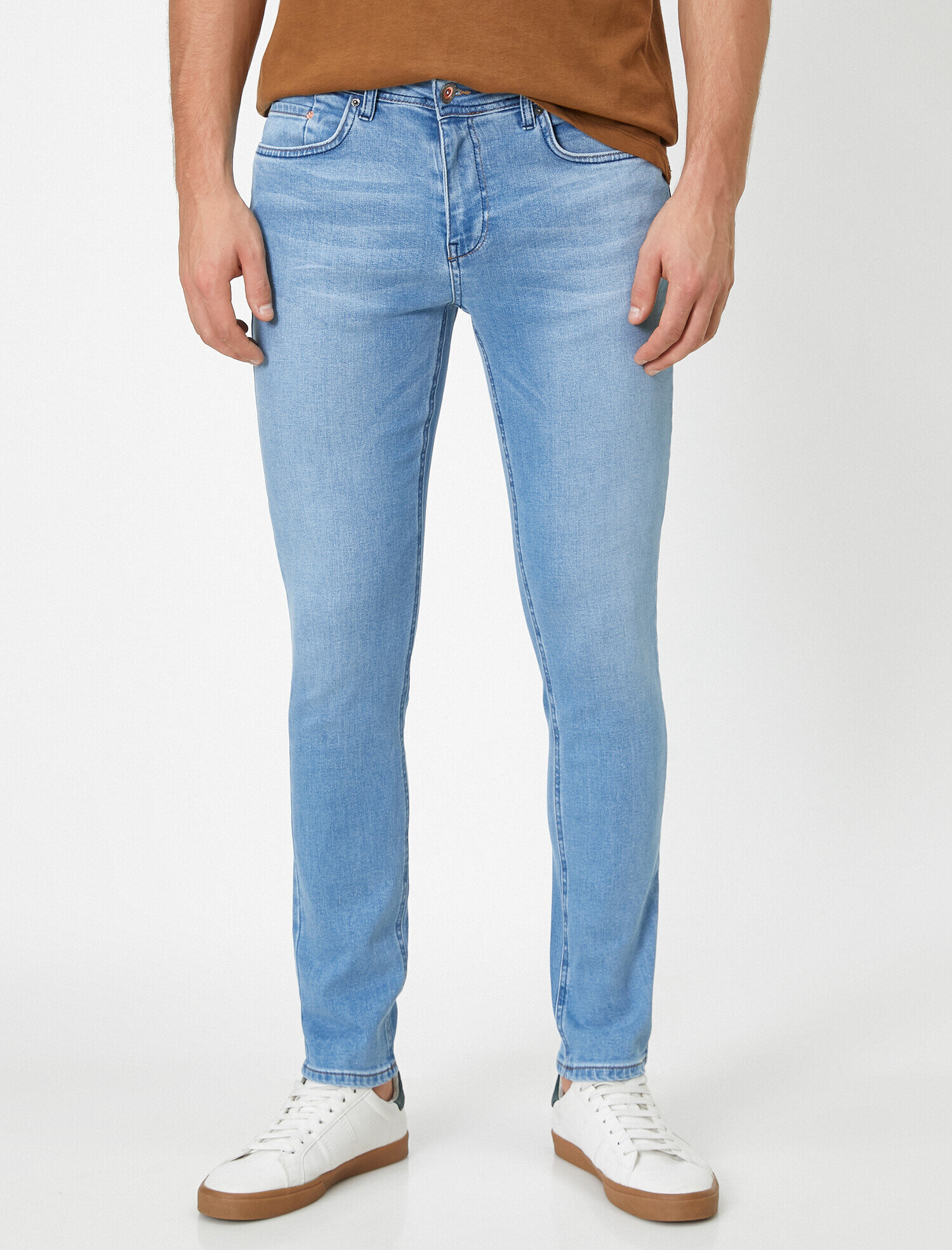 mens blue skinny jean