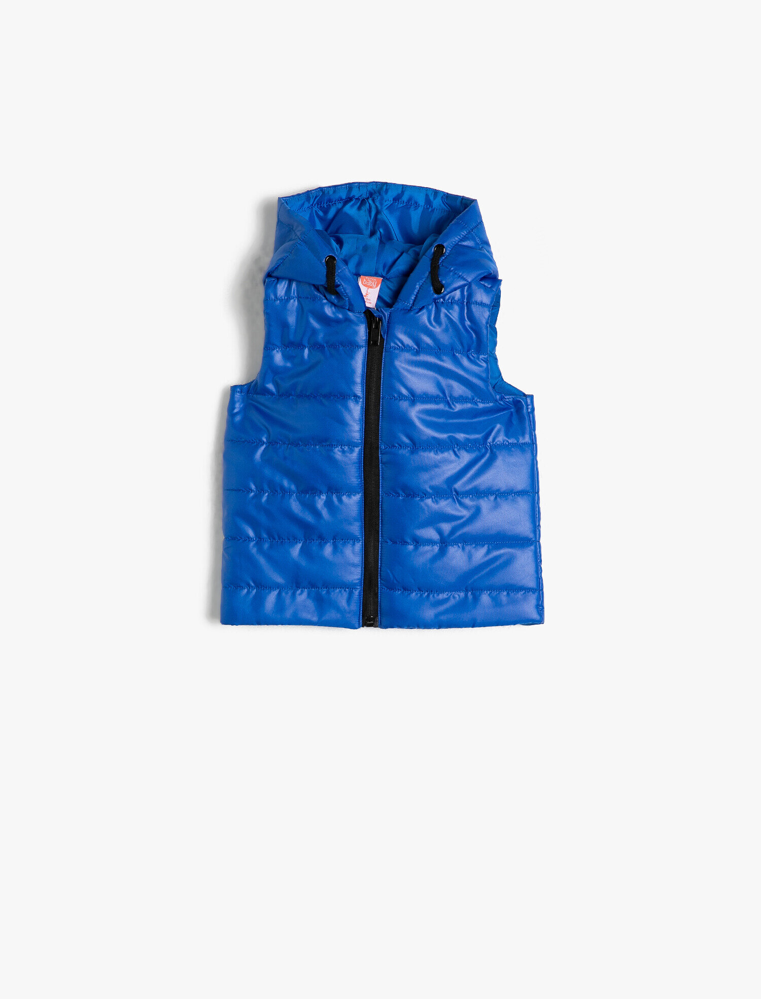 puffer vest blue