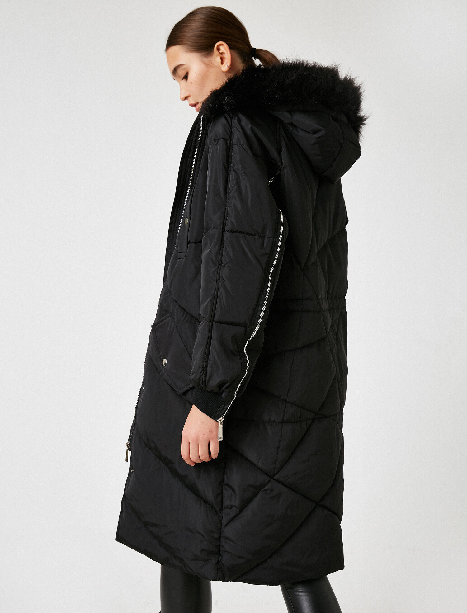 fur anorak jacket