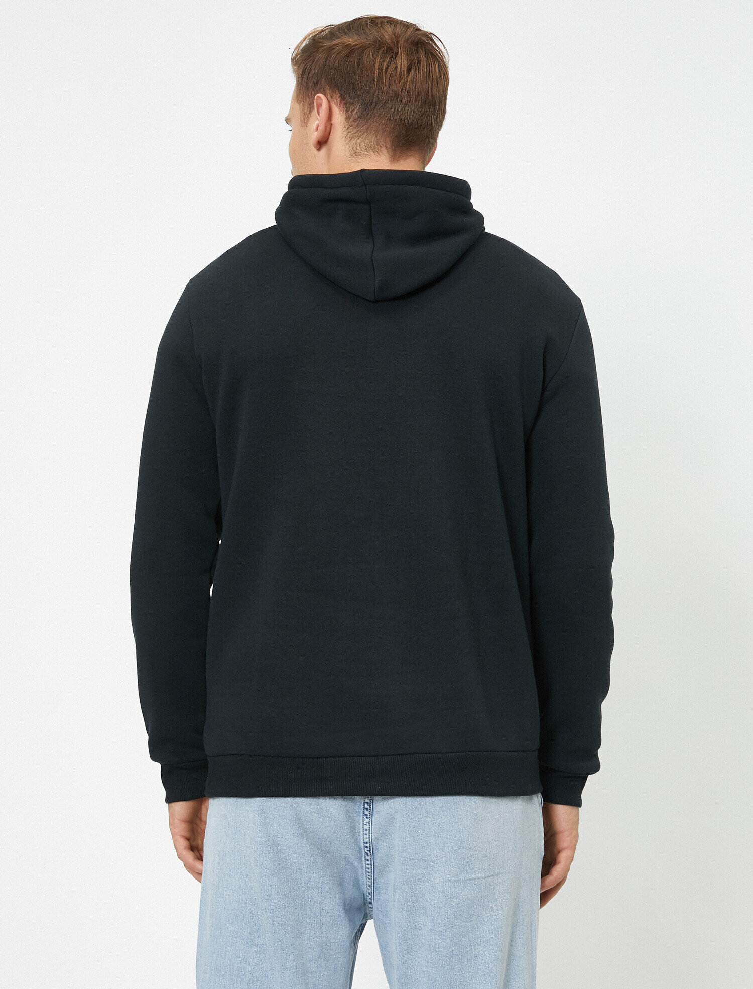 long hooded sweatshirt