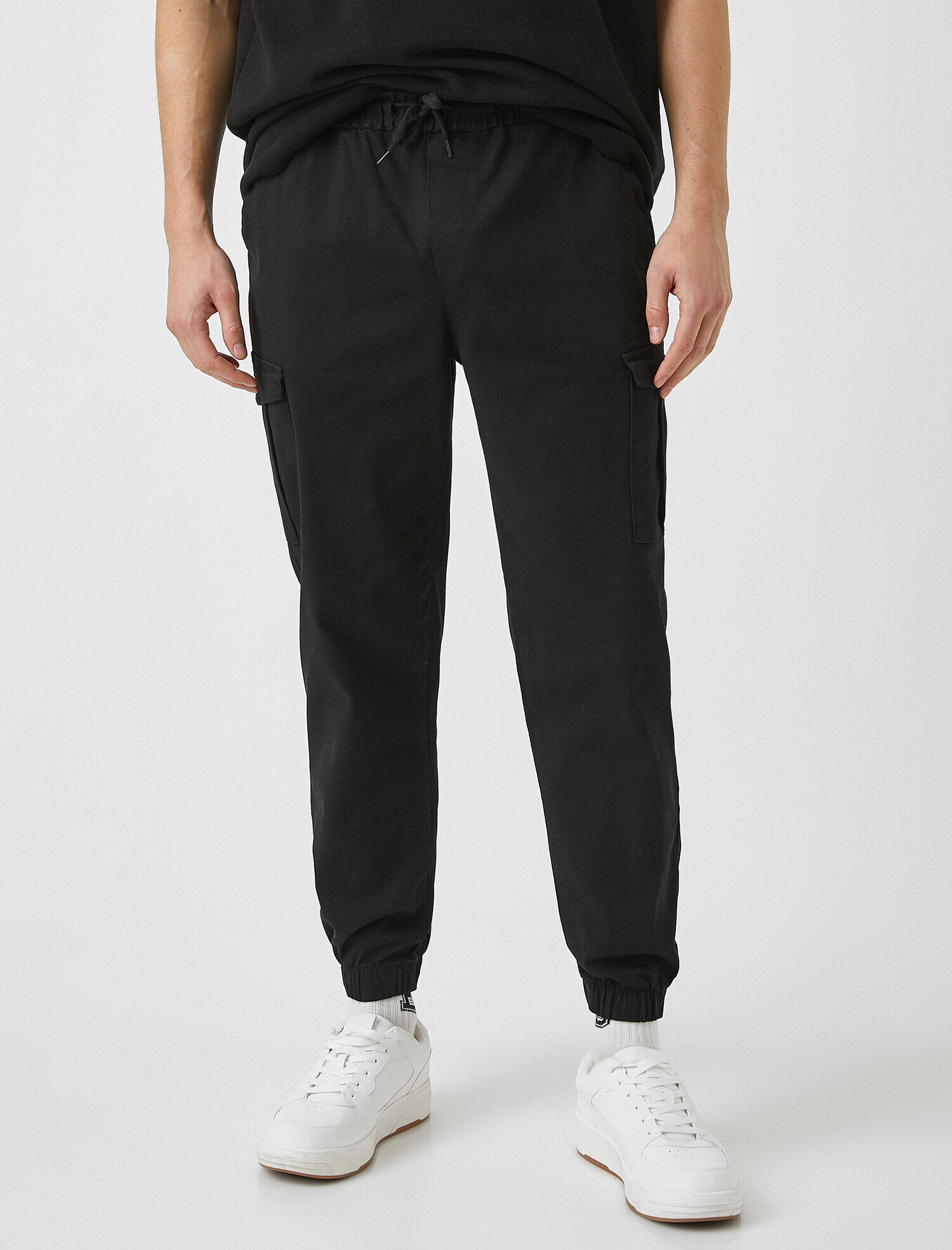 fitted cargo trousers