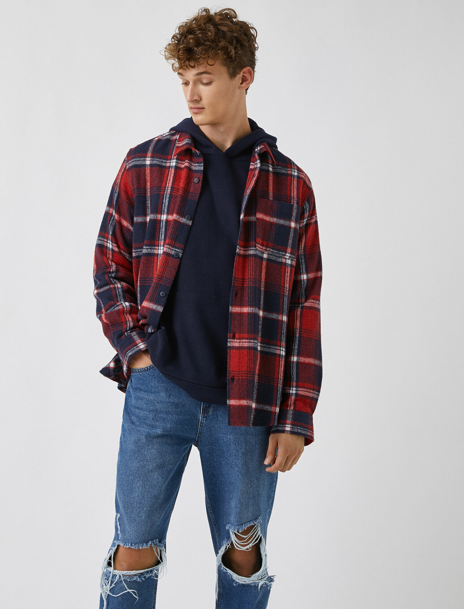 h&m lumberjack jacket