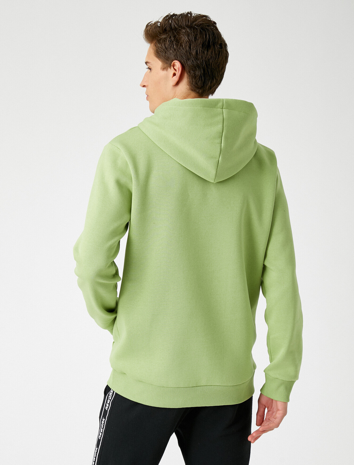 Mint Men Hooded Sweatshirt Pocket 2kam71781lk660 Koton