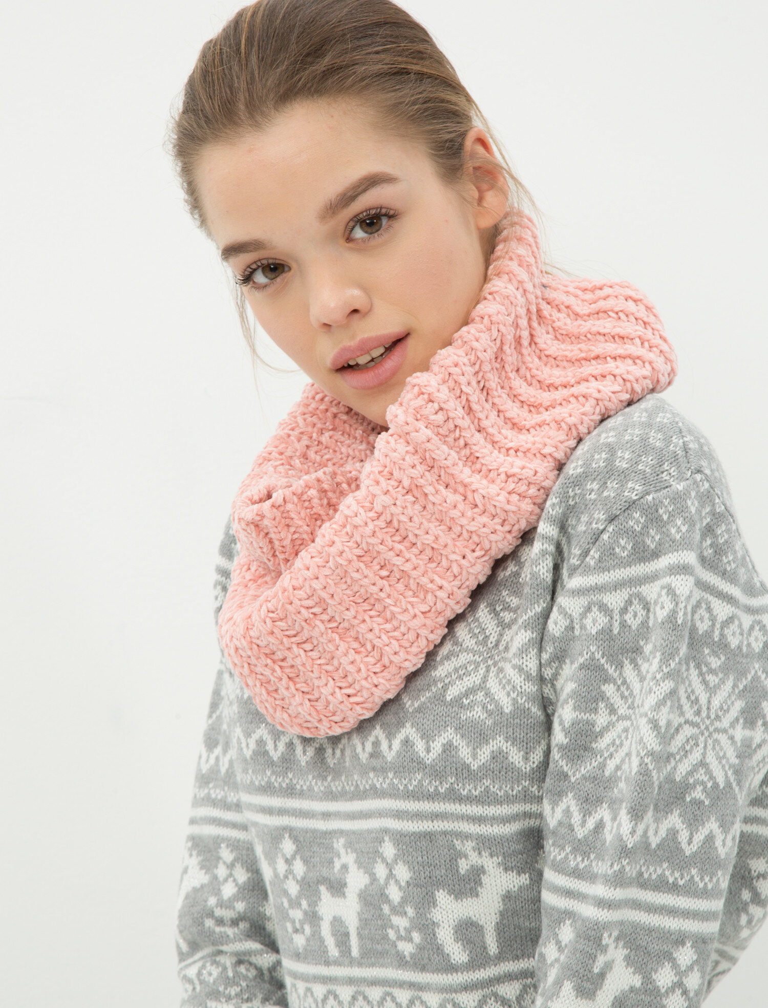 knitted snood knitted snood