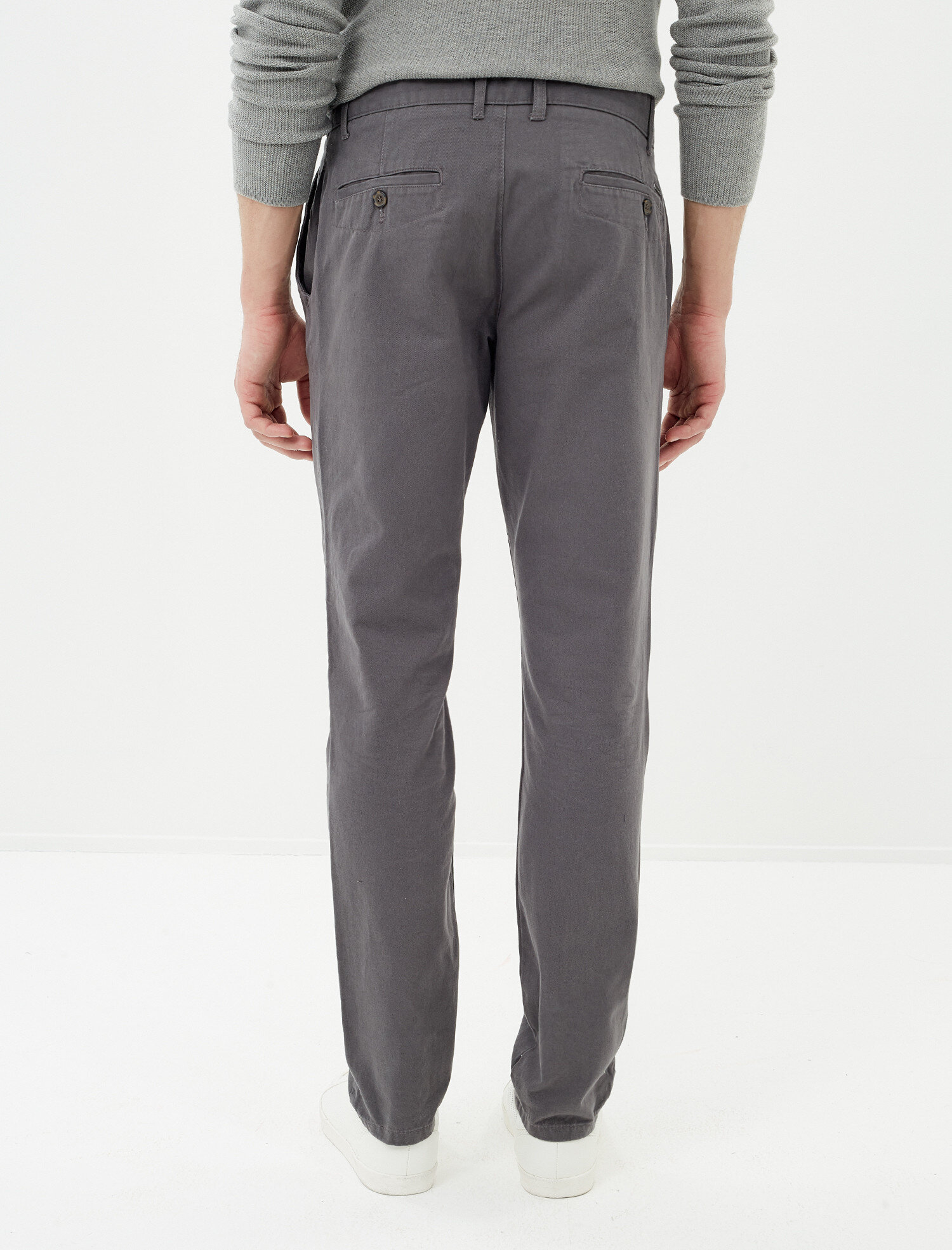 grey chinos slim