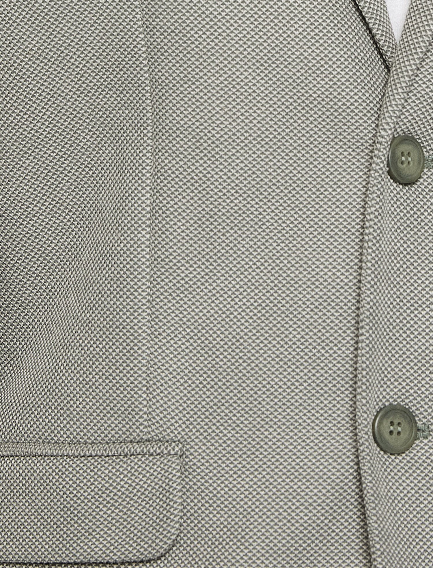 Koton Düğme Detaylı Ceket - Haki. 6