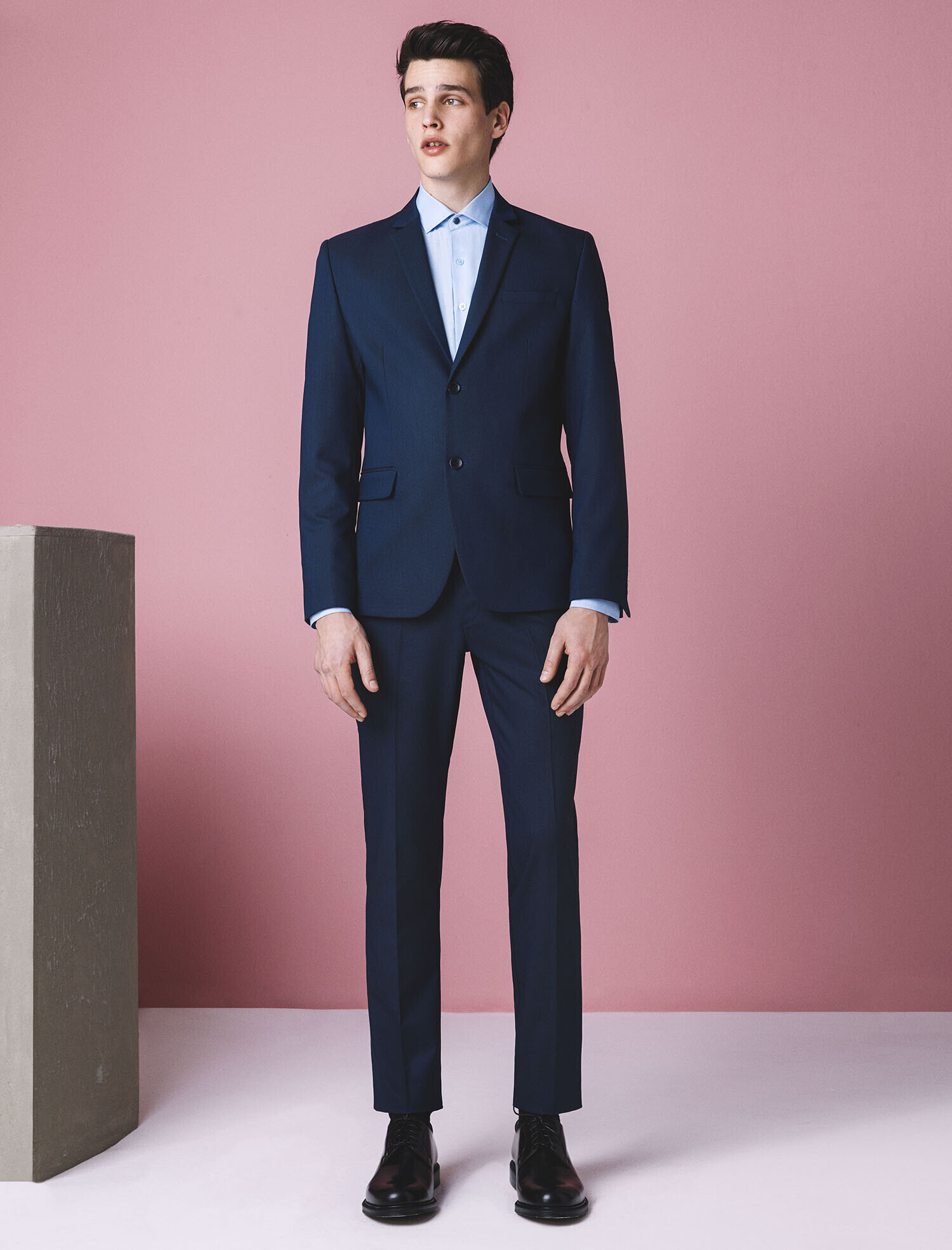 Gri Erkek Dugme Detayli Blazer Ceket 9kam59219nk04f Koton