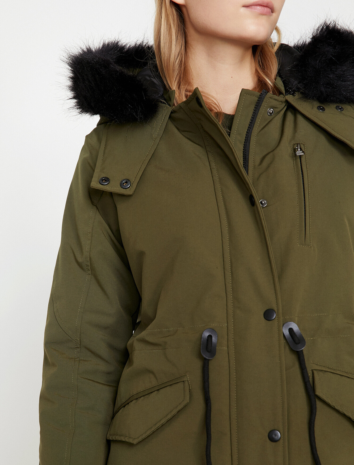 khaki parka next