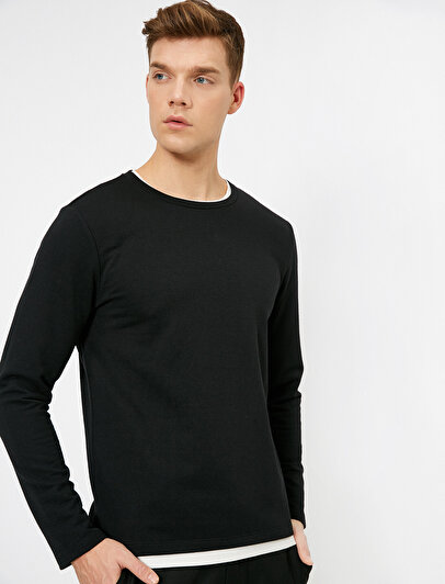 basic long sleeve t shirt