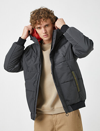 rich cotton puffer jacket