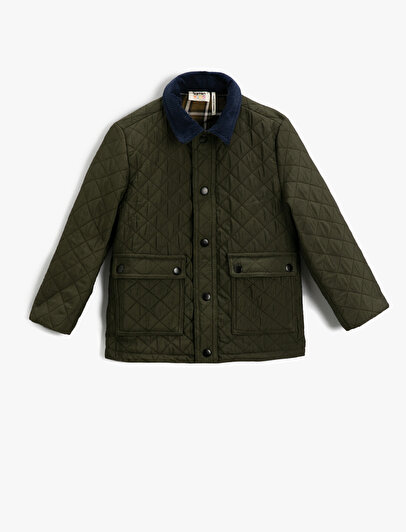 boys quilted jacket