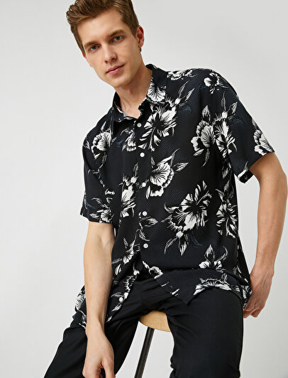 Men Short Sleeve Shirts | Koton