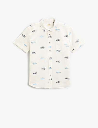 old navy crab shirt