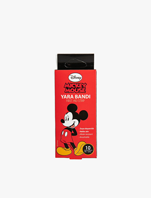 Mickey Mouse Lisanslı Yara Bandı - Black Koton