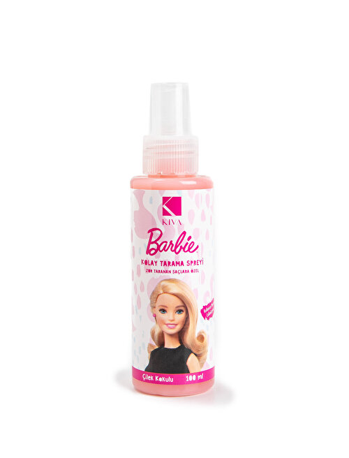 Barbie Lisanslı Saç Tarama Spreyi - Mor Koton