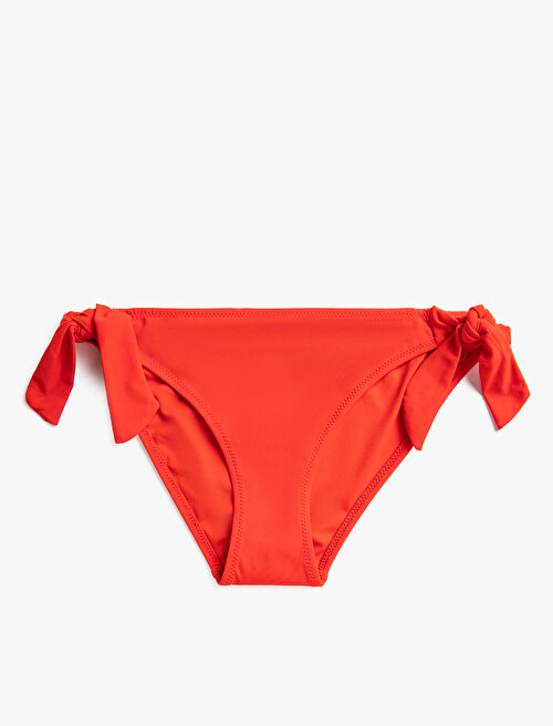 Yandan Bağlamalı Bikini Alt - Kırmızı Koton