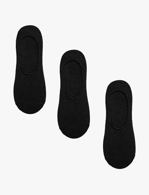 3'lü Çorap Seti - Siyah