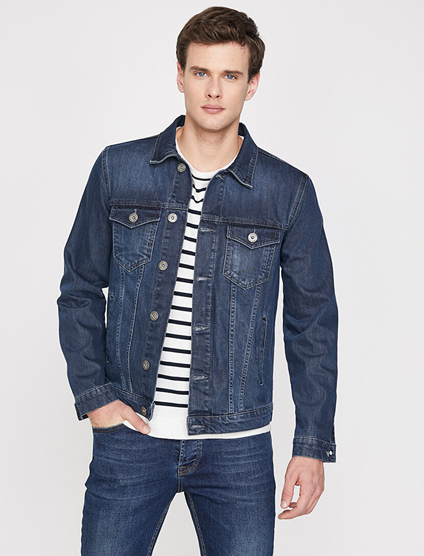 Erkek Jean Ceket Modelleri Ve Fiyatları Koton Jean Ceket