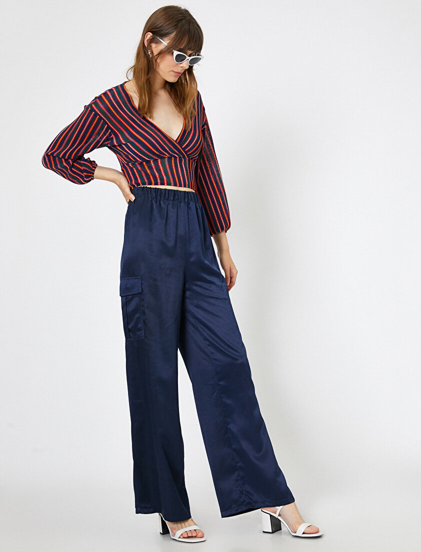 Cep Detaylı Pantolon