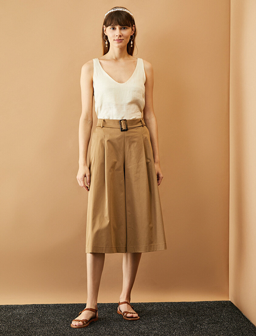 Kemer Detaylı Pantolon