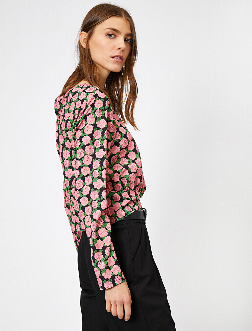 Desenli Blouse