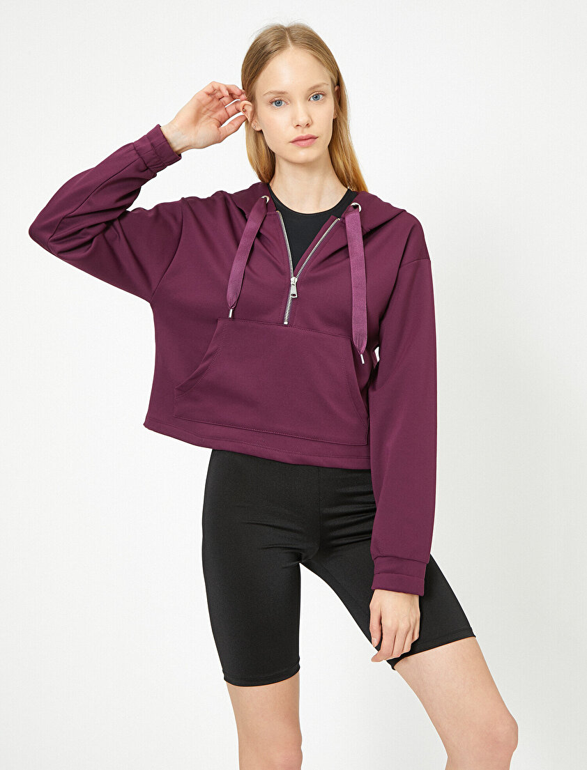 Ebru Şallı Loves Koton Sport Sweatshirt