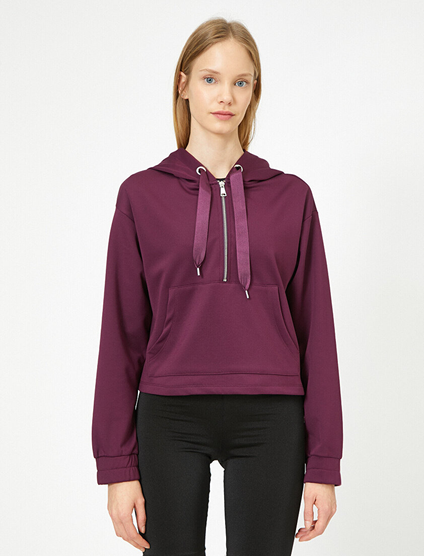 Ebru Şallı Loves Koton Sport Sweatshirt