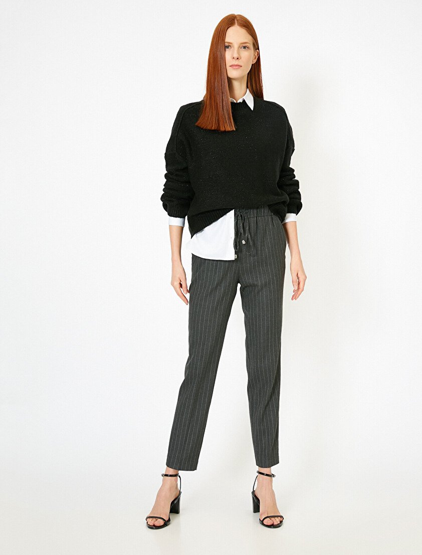 Beli Bağlamalı Pantolon