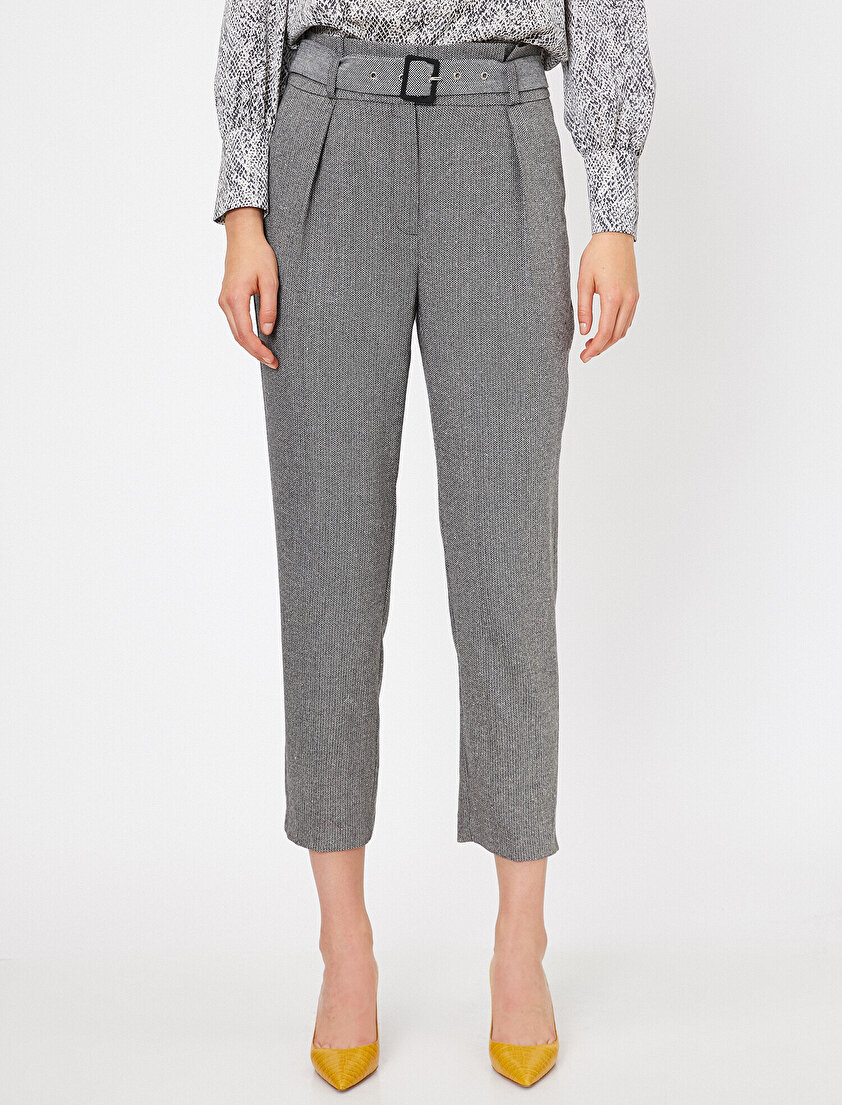 Kemer Detaylı Pantolon