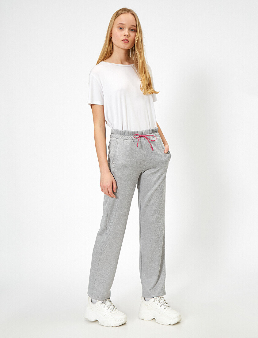 Cep Detaylı Eşofman Altı