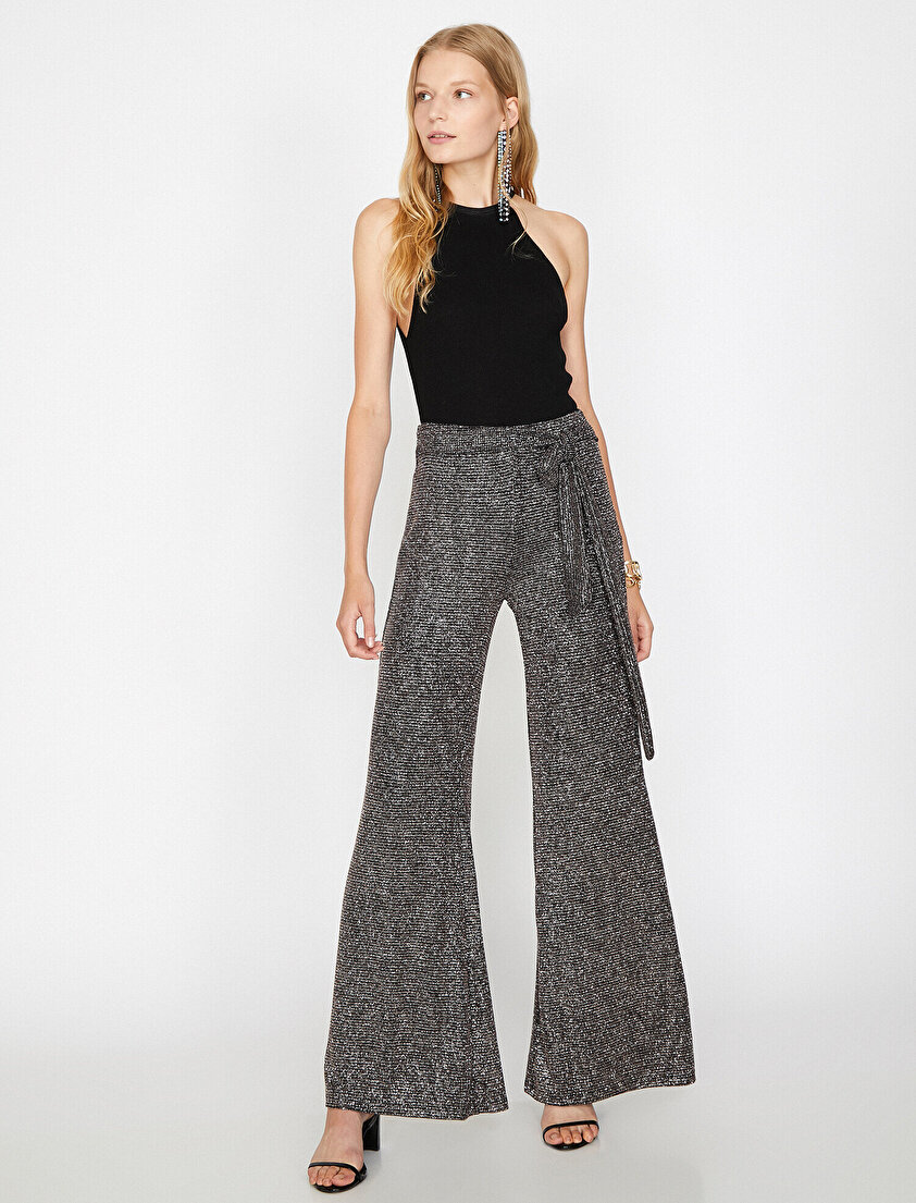 Beli Bağlamalı Pantolon