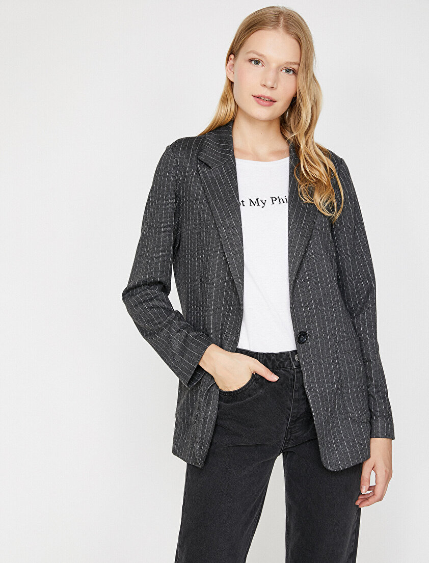 Çizgili Ceket