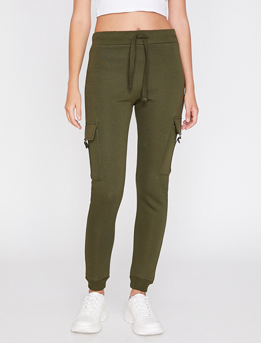 Cep Detaylı Eşofman Altı