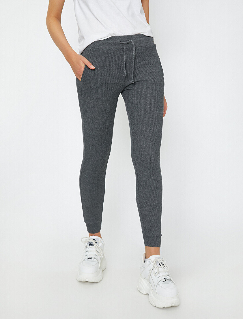 Beli Bağlamalı Eşofman Altı