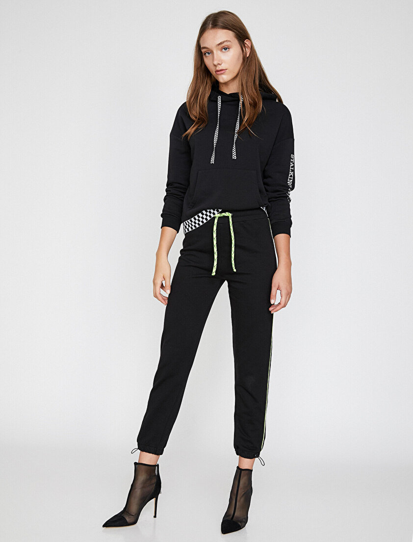 Çizgili Eşofman Altı