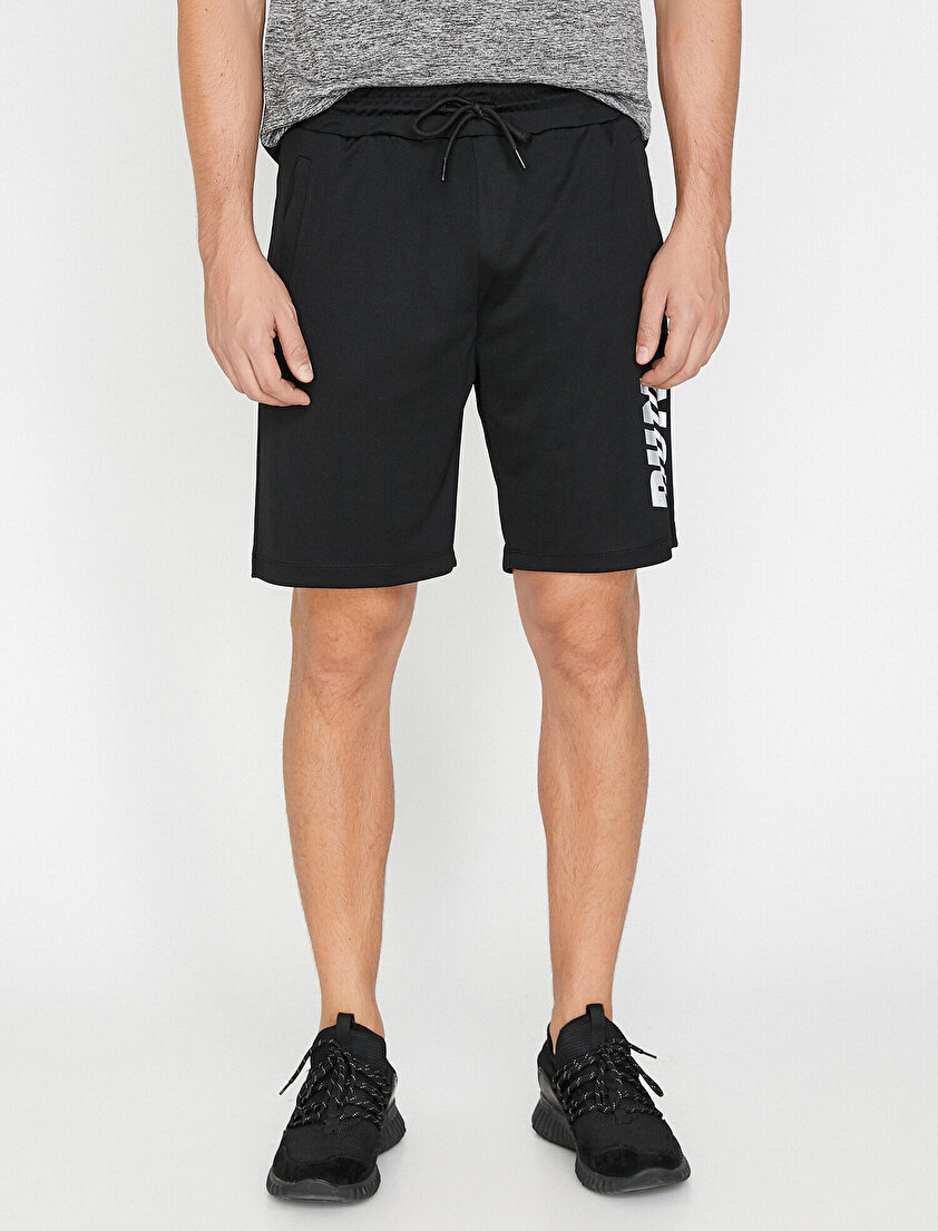 Yazılı Baskılı Şort