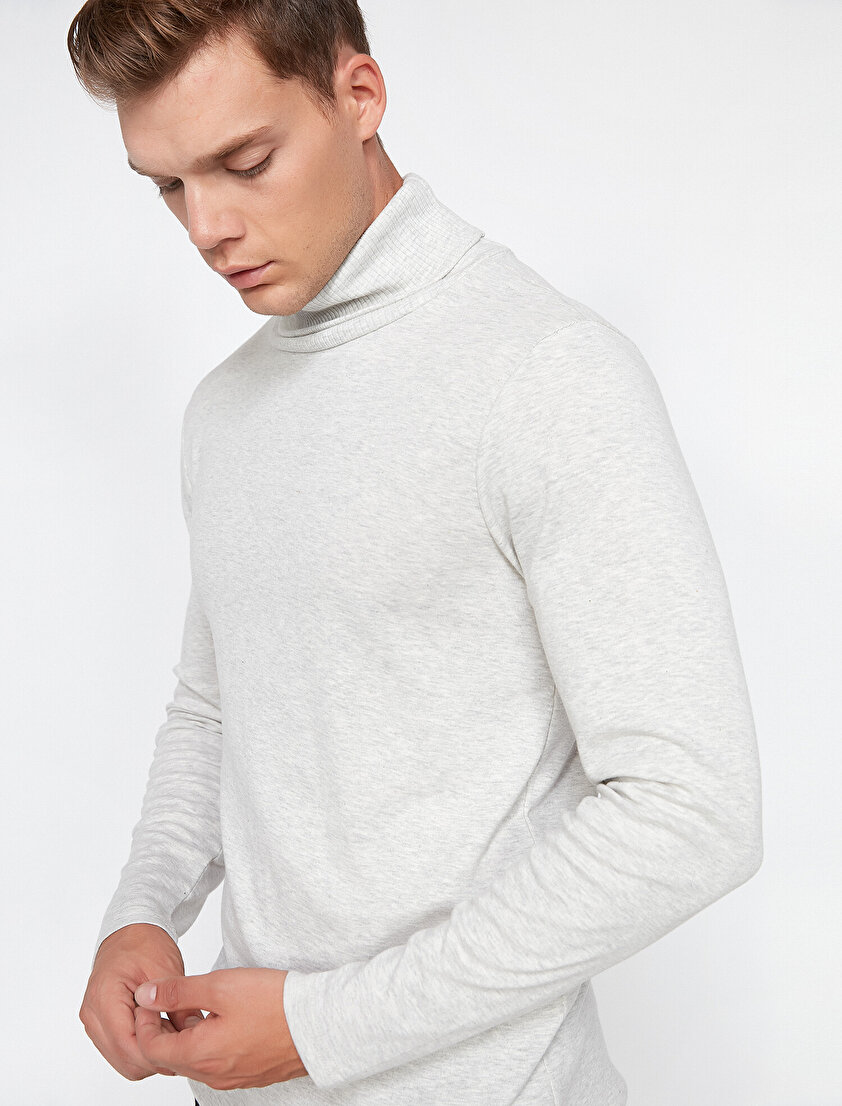 Taba Erkek Bogazli T Shirt 0kam12229lk100 Koton