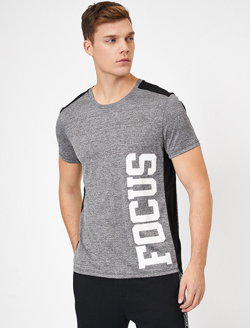 Yazılı Baskılı T-Shirt