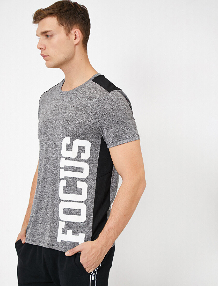 Yazılı Baskılı T-Shirt