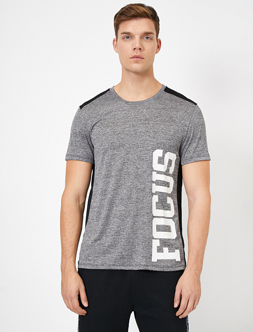 Yazılı Baskılı T-Shirt