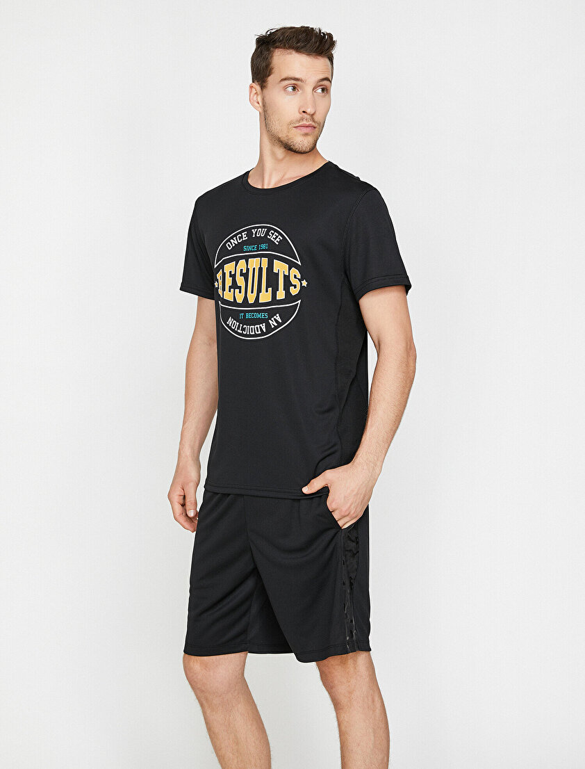 Yazılı Baskılı T-Shirt