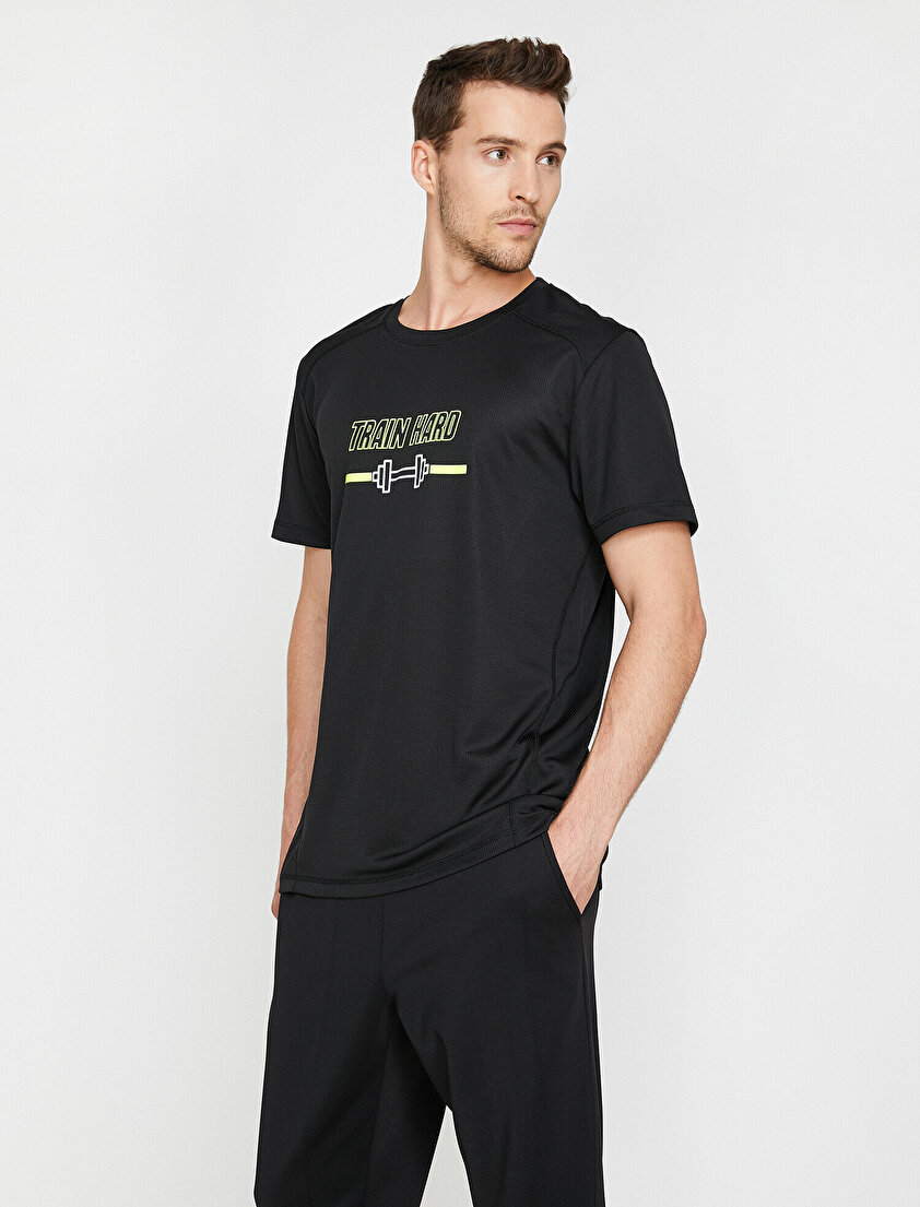 Yazılı Baskılı T-Shirt