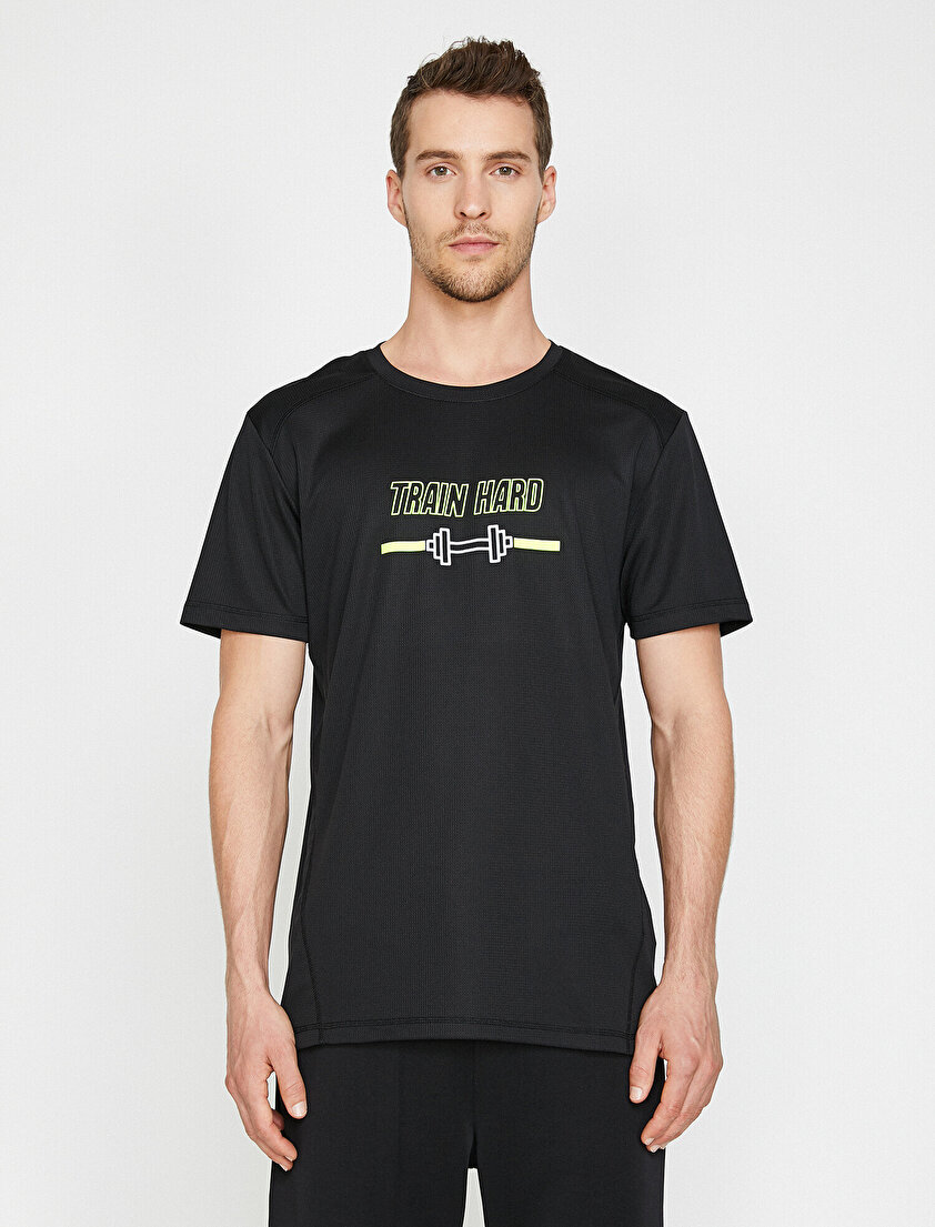 Yazılı Baskılı T-Shirt