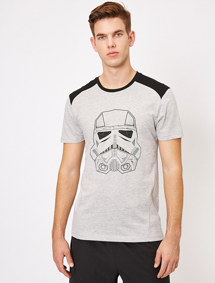 Star Wars Lisanslı Baskılı T-Shirt